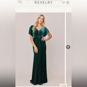 Revelry Gwen Velvet Dress
